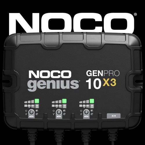 Noco genius genpro10x3 bank - genpro10x3, 3-bank